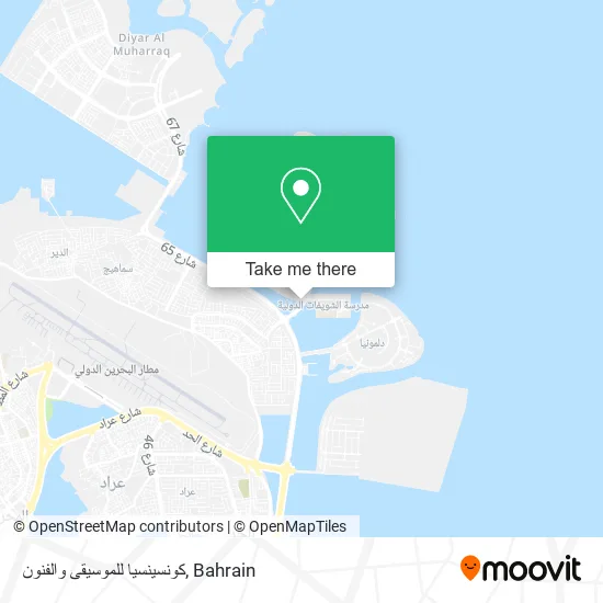 كونسينسيا للموسيقى والفنون map