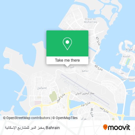 مخبز الدير للمشاريع الإسكانية map