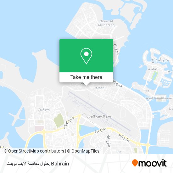 حلول مقاصة لايف بوينت map