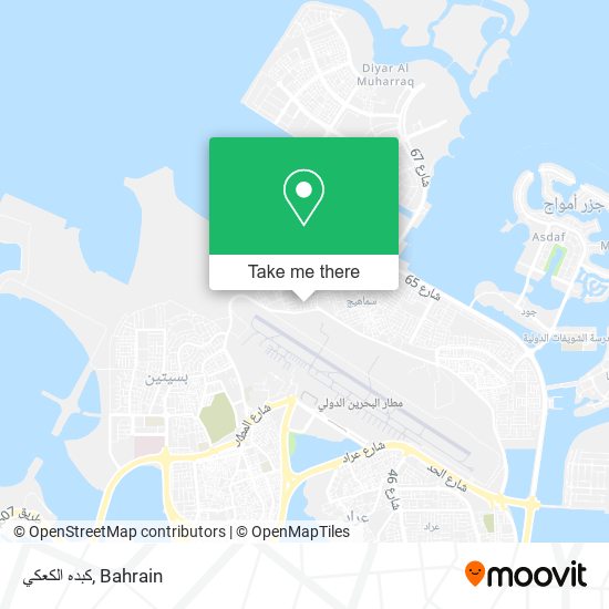 كبده الكعكي map
