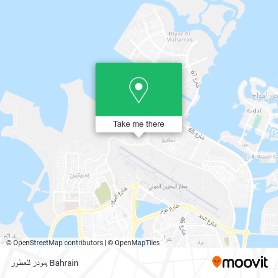 مودز للعطور map