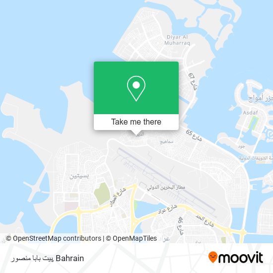 بيت بابا منصور map