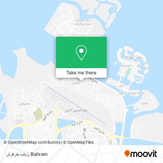 زينب خرفوش map