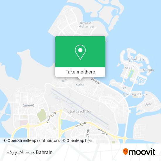 مسجد الشيخ رشيد map