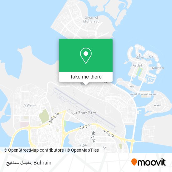 مغيسل سماهيج map