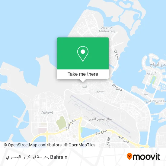 مدرسة ابو كرار البصيري map