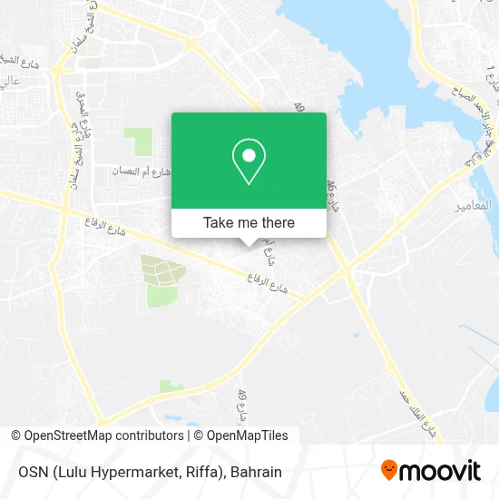 OSN(Lulu hypermarket,  Riffa) map