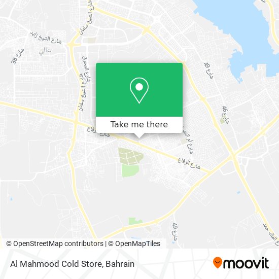 Al Mahmood Cold Store map