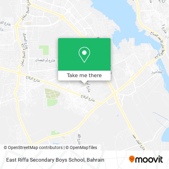 East Riffa Secondary Boys School map