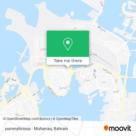 yummylicious - Muharraq map