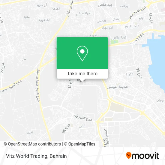 Vitz World Trading map