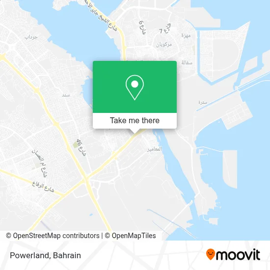 Powerland map
