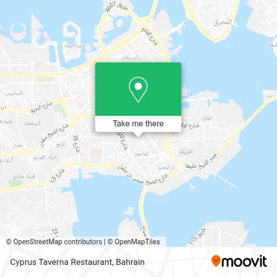 Cyprus Taverna Restaurant map
