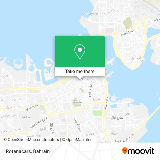 Rotanacars map