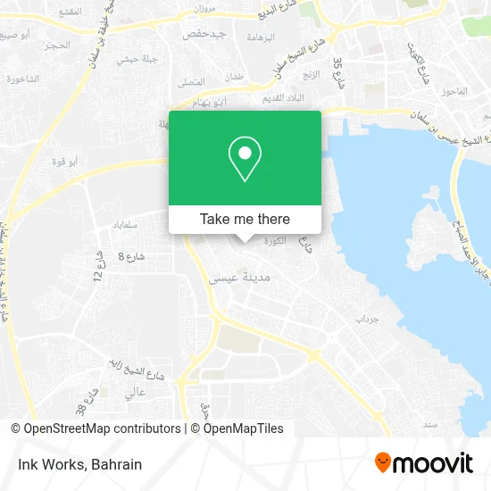 Ink Works map