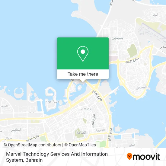 Marvel Technology Services And Information System map