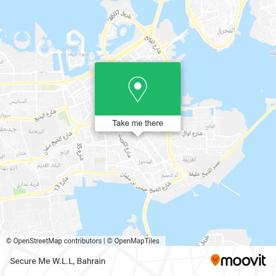 Secure Me W.L.L map