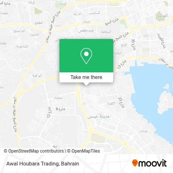 Awal Houbara Trading map