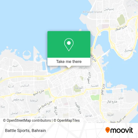 Battle Sports map