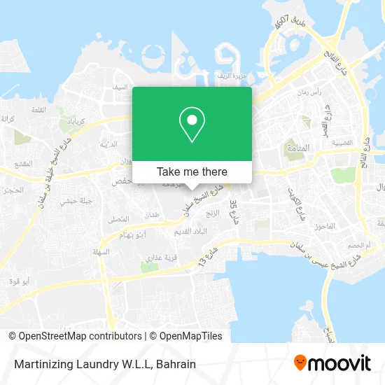 Martinizing Laundry W.L.L map