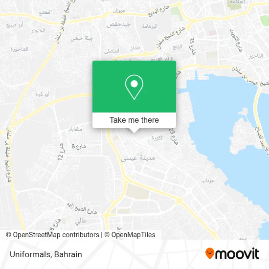 Uniformals map