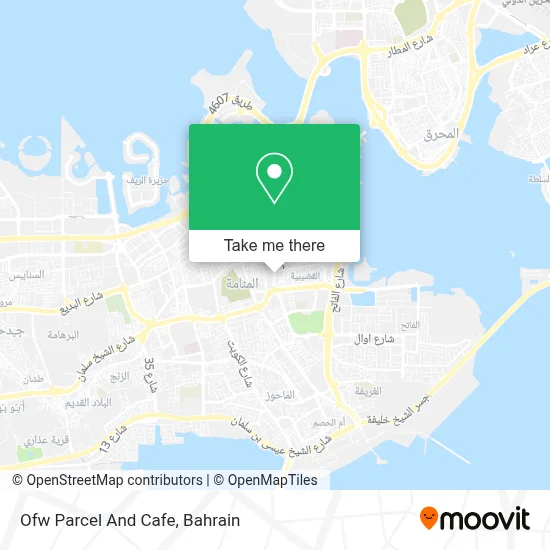 Ofw Parcel And Cafe map