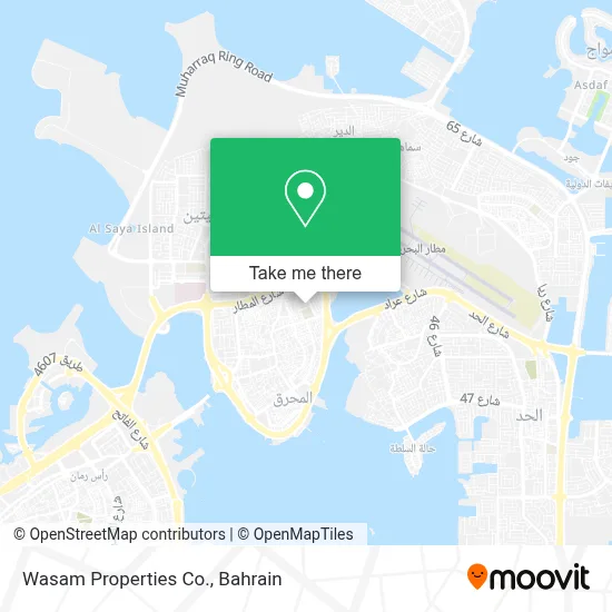 Wasam Properties Co. map