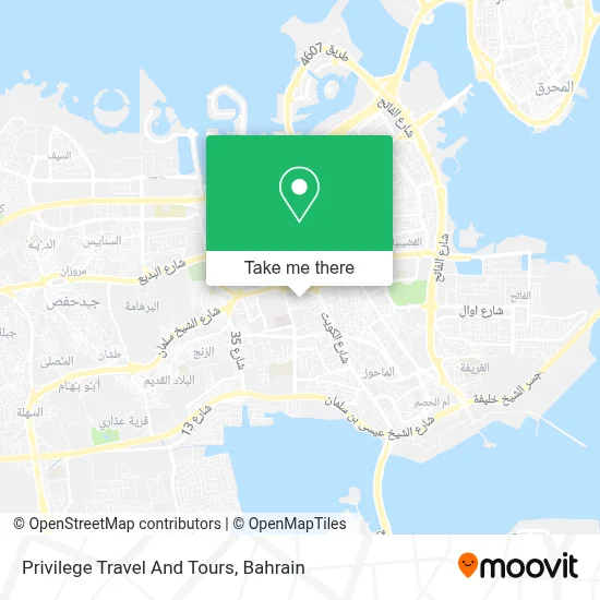 Privilege Travel And Tours map