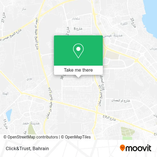 Click&Trust map