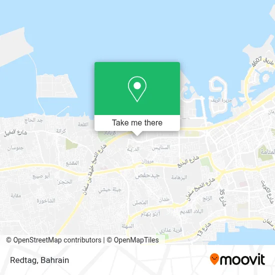 Redtag map