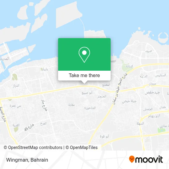 Wingman map