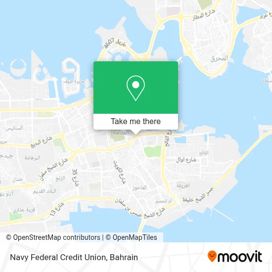 Navy Federal Credit Union map