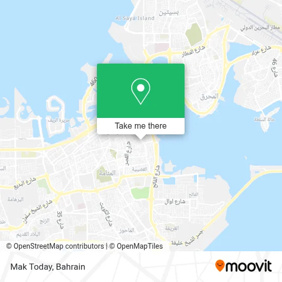 Mak Today map