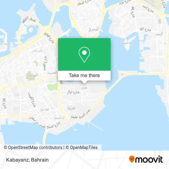 Kabayanz map
