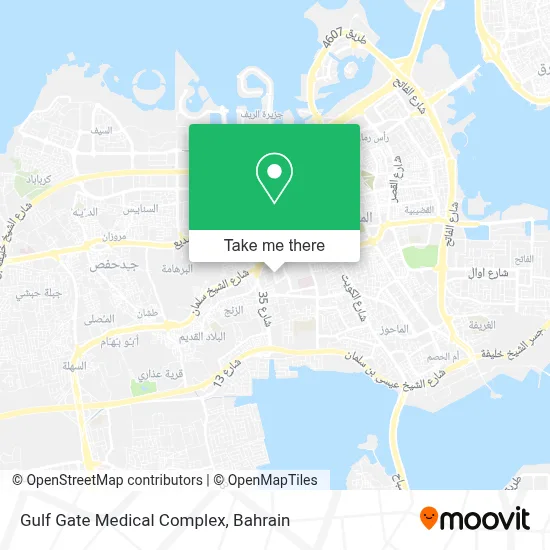 Gulf Gate Medical Complex map