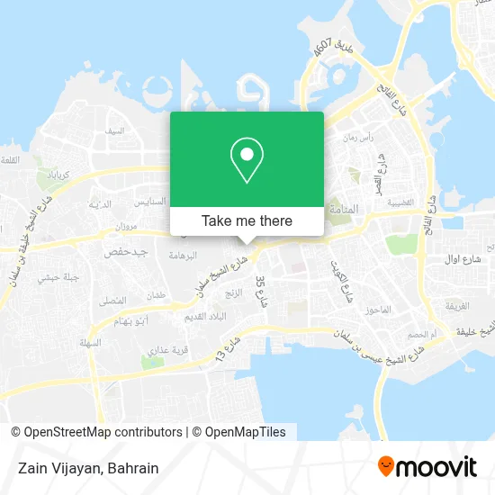 Zain Vijayan map