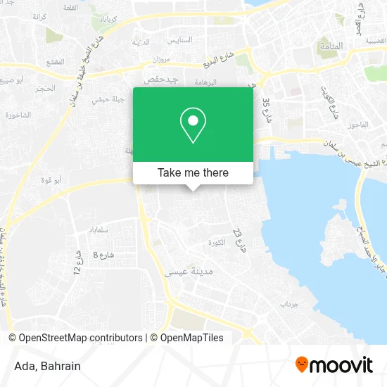 Ada map