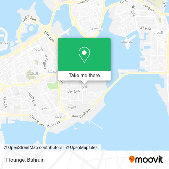 Flounge map