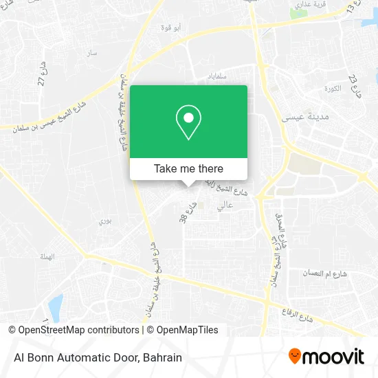 Al  Bonn Automatic Door map