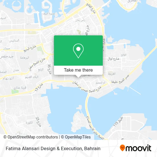 Fatima Alansari Design & Execution map