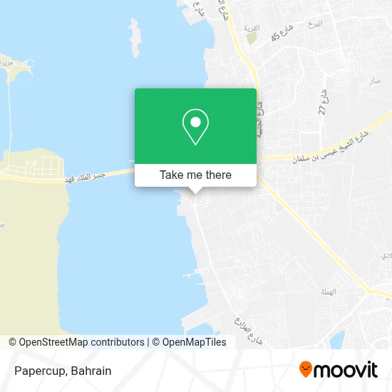 Papercup map