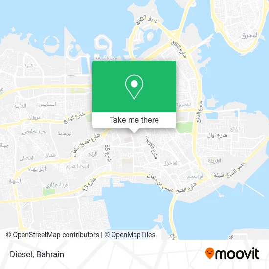 Diesel map
