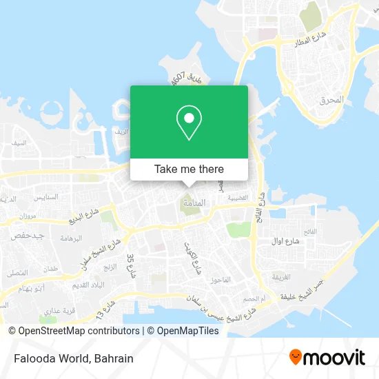 Falooda World map
