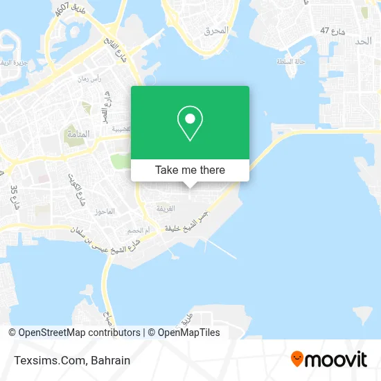 Texsims.Com map