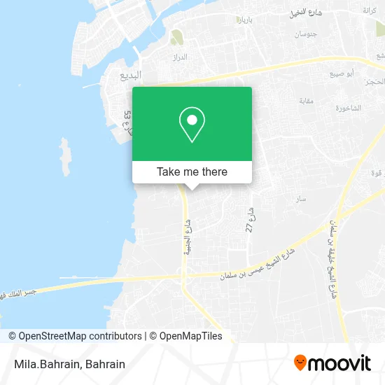 Mila.Bahrain map