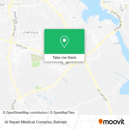 Al Rayan Medical Complex map