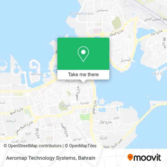 Aeromap Technology Systems map
