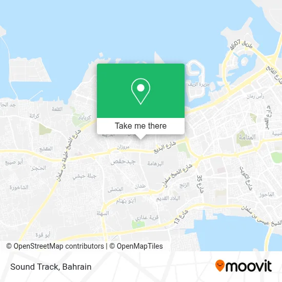 Sound Track map