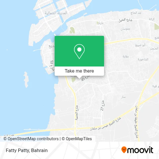 Fatty Patty map