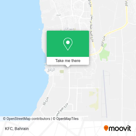 KFC map